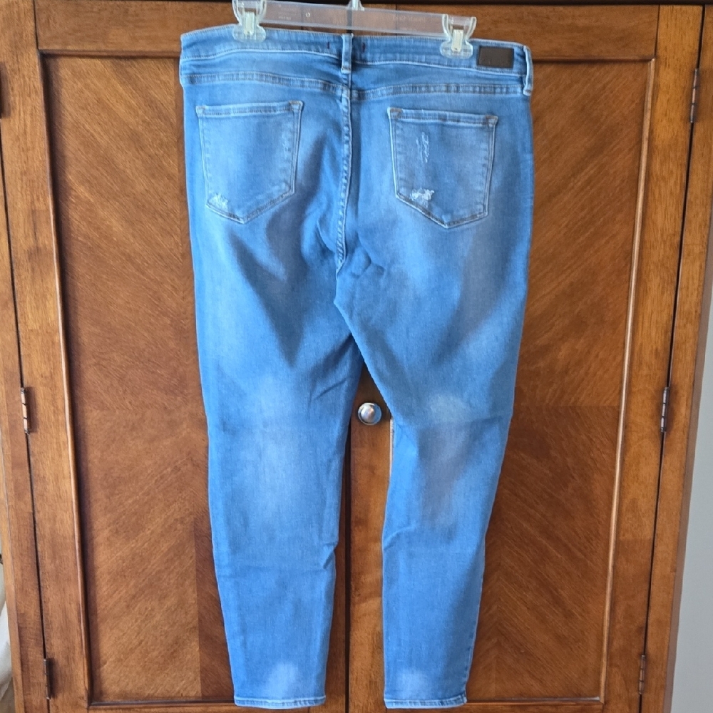 Dear John Women's Skinny Jeans - Light Blue - Picture 2 of 2